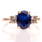 Sapphire Diamond Ring - Jewels