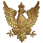 Austria-German/Prussian Brass Eagle - Back