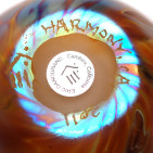Harmony Glassworks Orange Vase - Signed