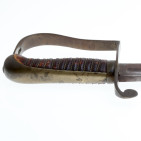 British 1840s Sword - Grip