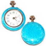 Ladies Guilloché Pocket Watch - Face and Back