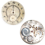 Elgin 12s 17j Openface Movement - Front and Back