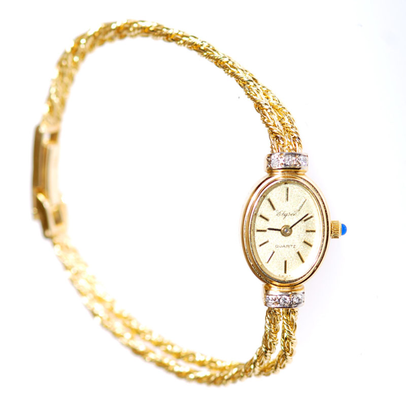 Gold Watch Women Luxury | 18k Gold Women's Watch | 18k Gold Watch Women -  Women 18k Gold - Aliexpress