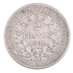 France 2 Francs KM# 817.1 1894A