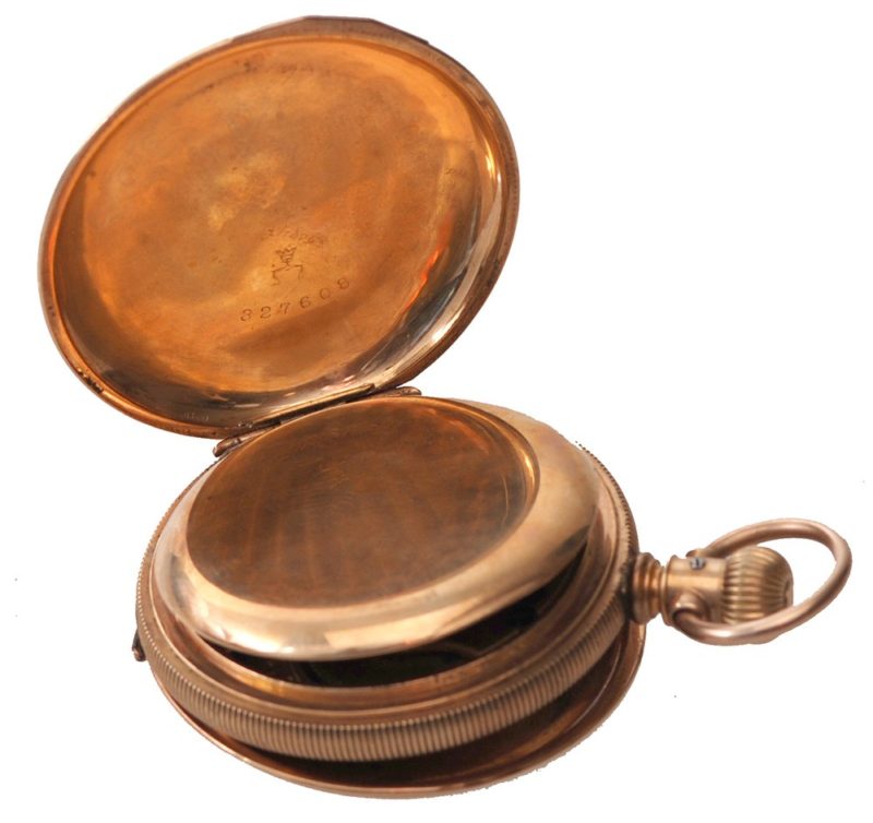 1889 Elgin Hunting Case 11J 6S Pocket Watch