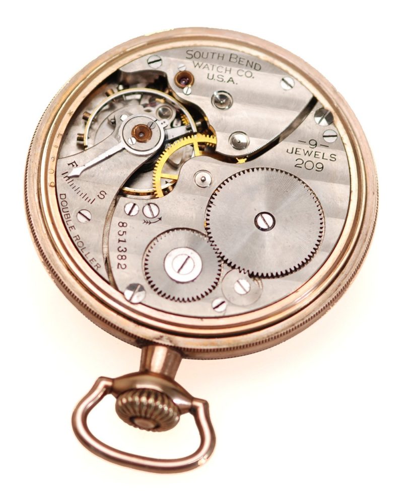 South Bend Open Face 209 Pocket Watch