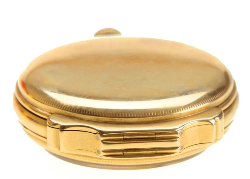 Box Hinged Gold Pocket Watch Case
