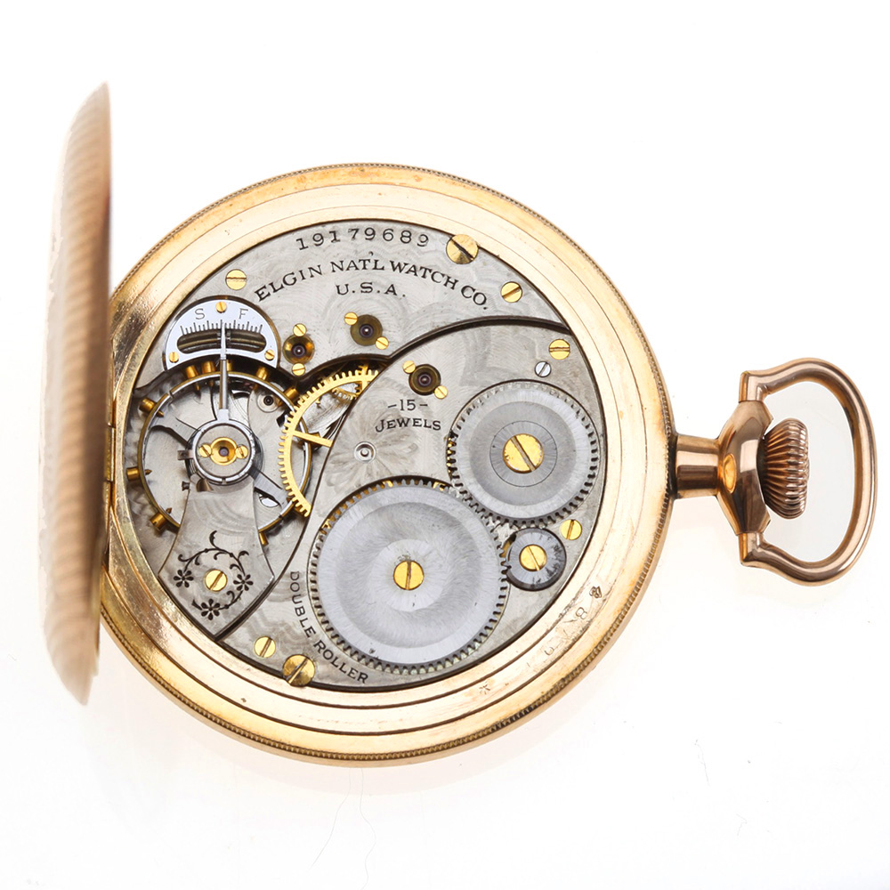 1917 elgin pocket online watch