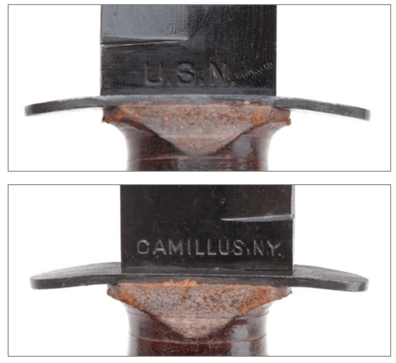 Fighting Knife - U.S.N. Camillus N.Y.