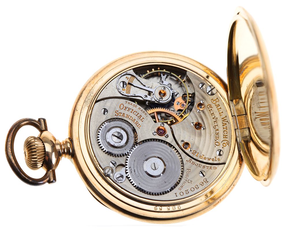 ball pocket watch serial number