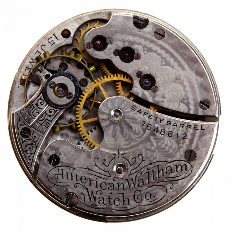 Waltham 0s 15j Grade 65 Model 1891 Hunting Pendant Set Nickel Movement ...