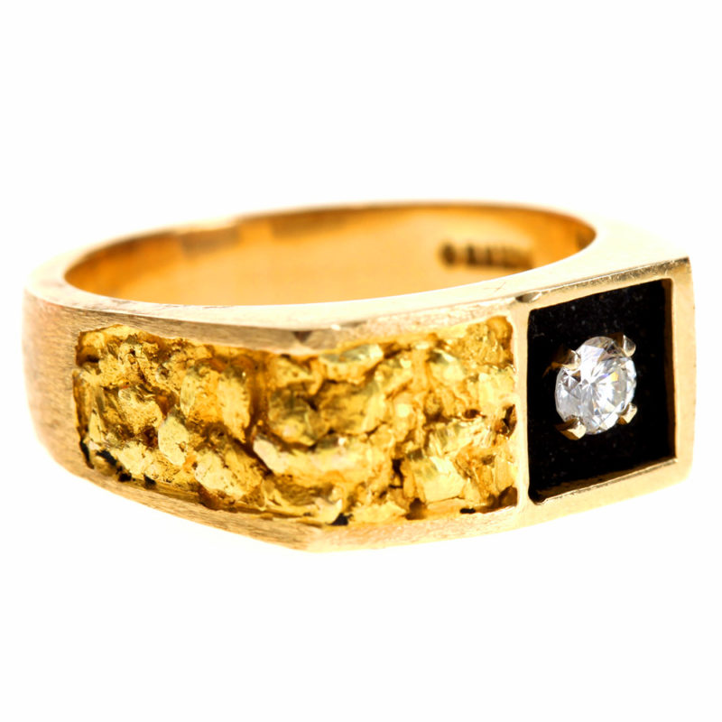 14K Gold Diamond Ring