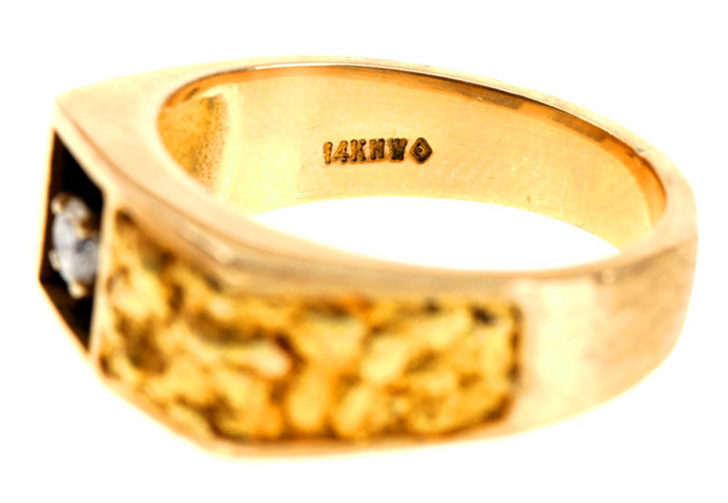 14K Gold Diamond Ring