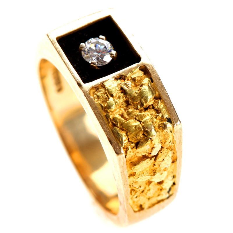 14K Gold Diamond Ring