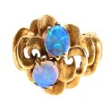 Opals 14K Gold Ring