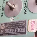 Vintage General Motors Factory Electronic Meter Device Equipment
