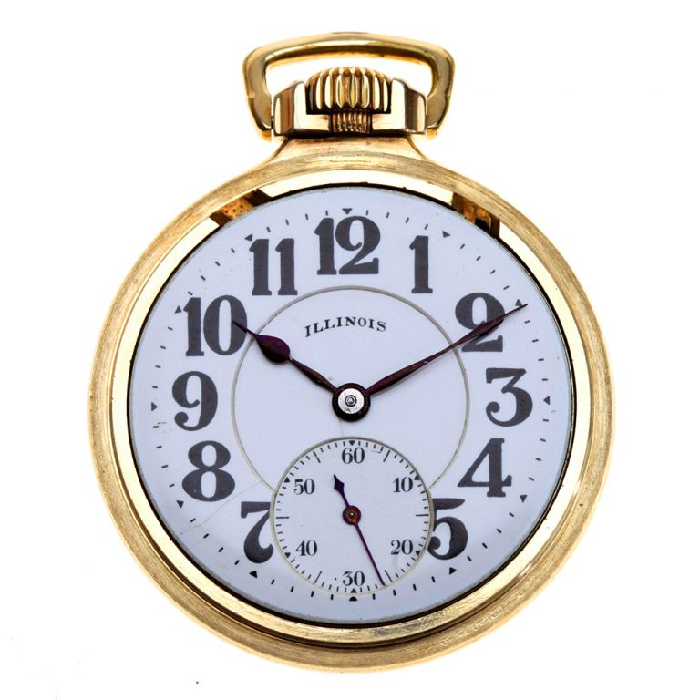 Illinois 60 Hour Type III Bunn Special 21 Jewel Model 14 Pocket Watch ...