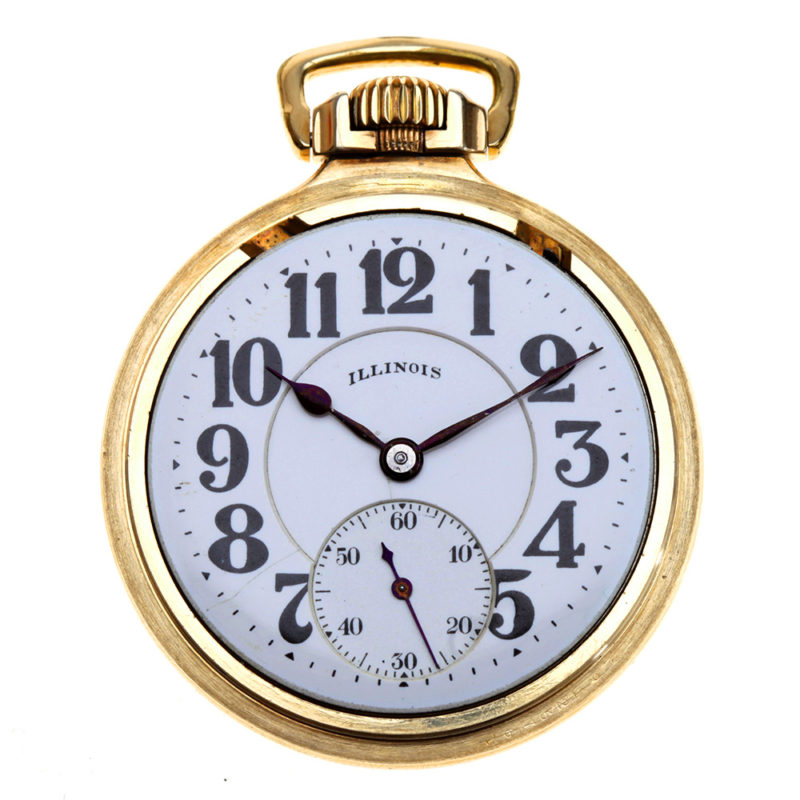Illinois 60 Hour Bunn Special 21 Jewel Model 14 Pocket Watch