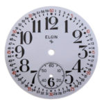 16S Elgin Montgomery Pocket Watch Dial