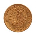 1877 G Germany Baden 5 Gold Mark