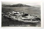 ALCATRAZ ISLAND RPPC Vintage Postcard
