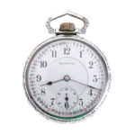 Burlington 21 Jewel Grade 107 Montgomery Pocket Watch