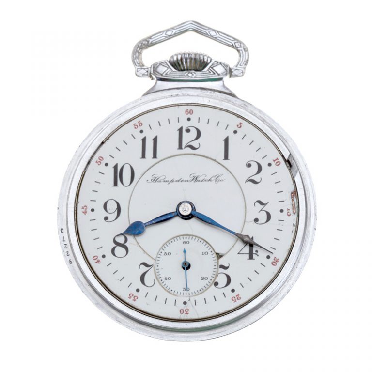 hampden railroad pocket watch