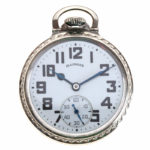 Illinois 21 Jewel 161A Type IIP Sixty Hour Elinvar Model 15 Bunn Special Pocket Watch