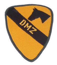 US Army 1st Cavalry DMZ Combat Patch