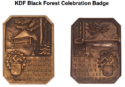 KDF Black Forest Celebration Badge