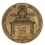 NSDAP Reichsparteitag Weimar Badge 1926 - 1936 Weimar 10 Yr NSDAP