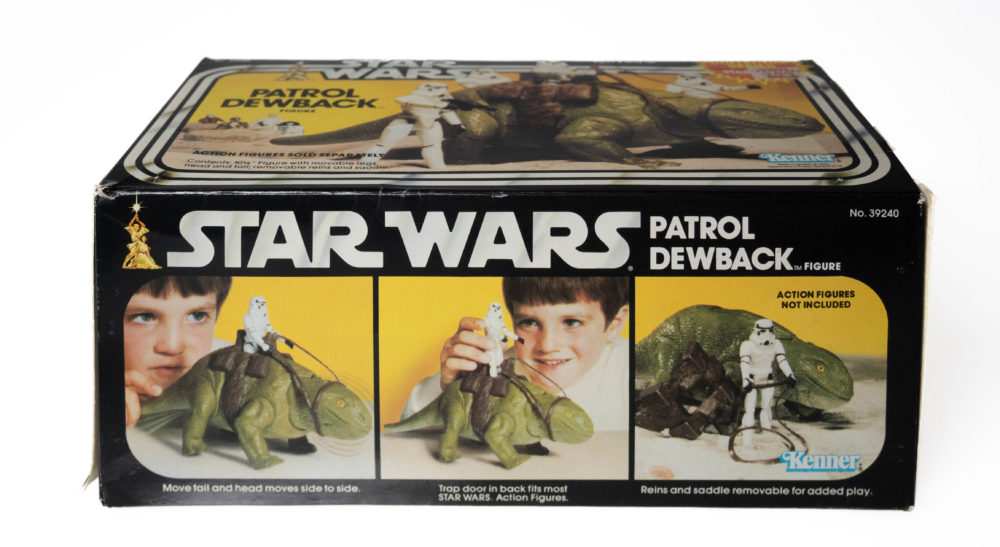 Star Wars Patrol Dewback - Collector Series Action Figure in Original Box - Kenner 1983