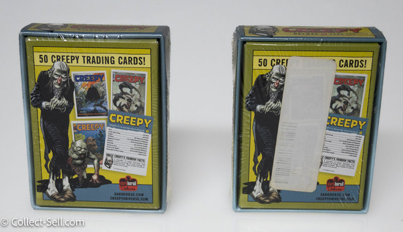 14-0014 Creepy Deluxe 50 Trading Card Sets Darkhorse - Macabre Mayhem and Madness - Unopened