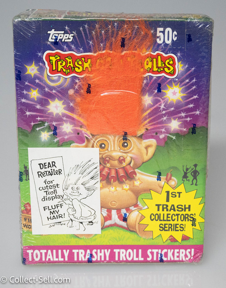 14-0018: Trash Can Trolls 1992 Topps Sealed Hobby Box - 36ct 