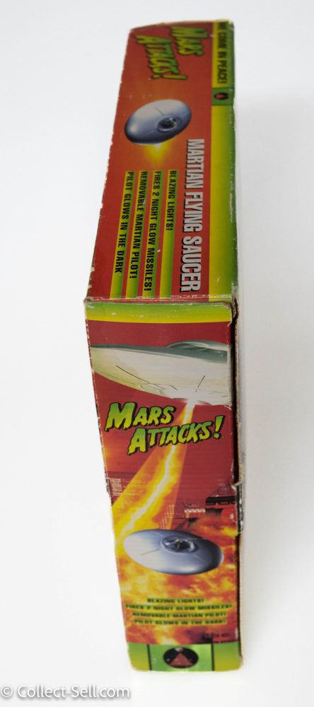 Mars Attacks Trendmasters 1996 Mars Attacks Martian Flying Saucer NIB