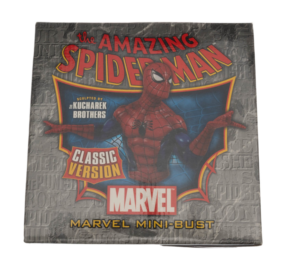 14-0027 Black Symbiote Edition Amazing Spider-Man Bowen Designs Marvel Mini Bust Statue MIB