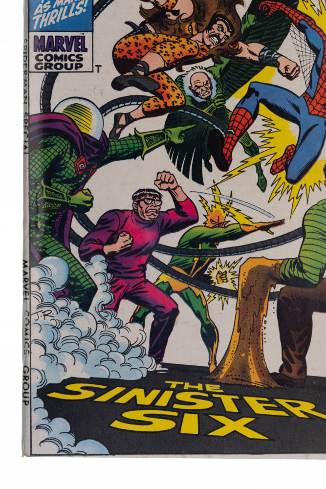 MARVEL COMICS - AMAZING SPIDER-MAN #6 NOV 1969 KING SIZE SPECIAL SINISTER SIX-