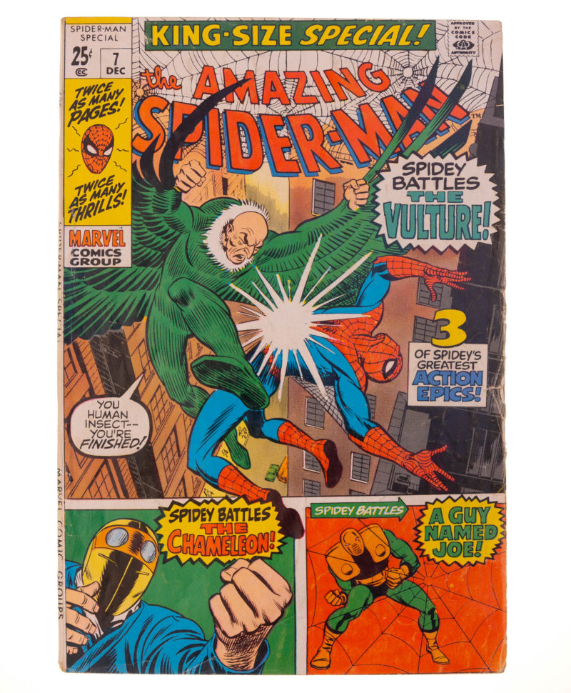 Marvel Comics - Amazing Spider-Man #7 Dec 1970 King Size Special