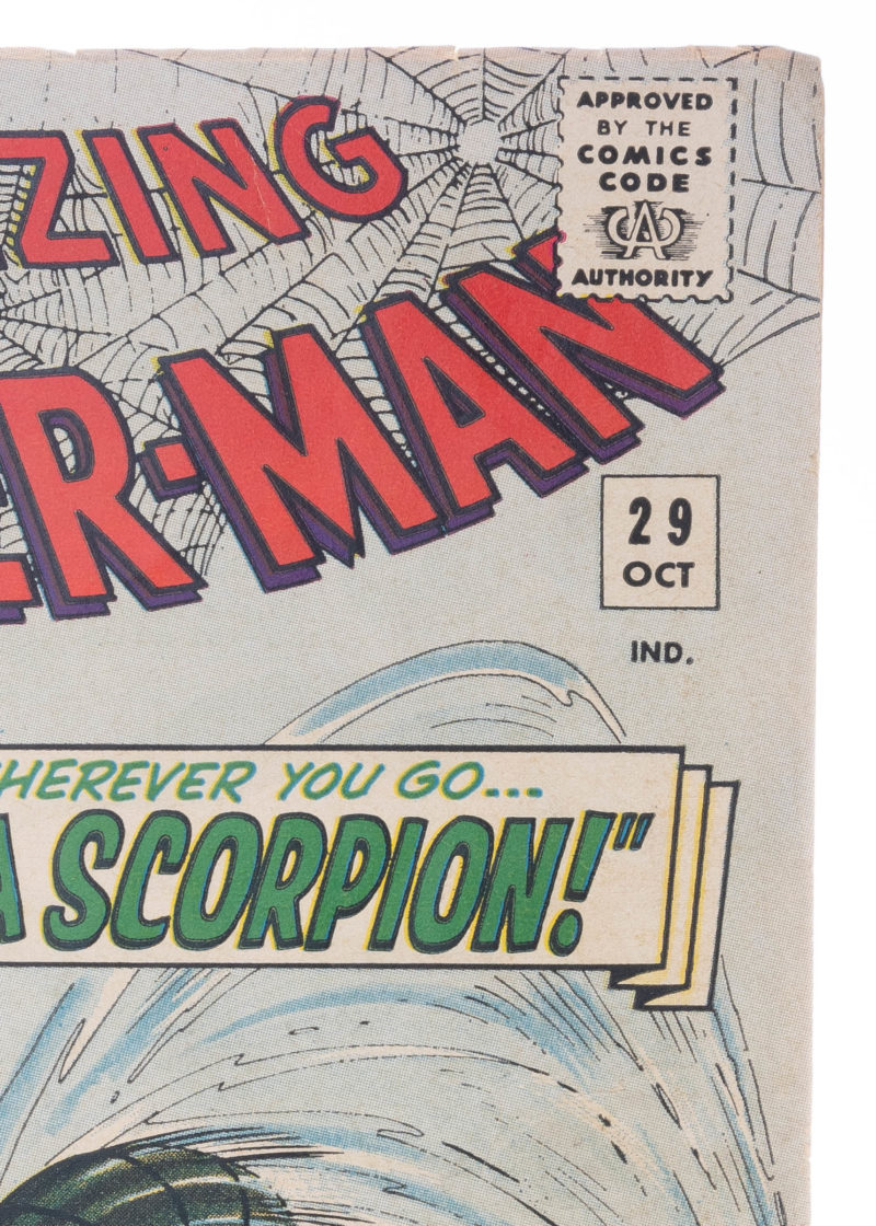 Amazing Spider-Man #29 1965 2nd Appearance of The Scorpion