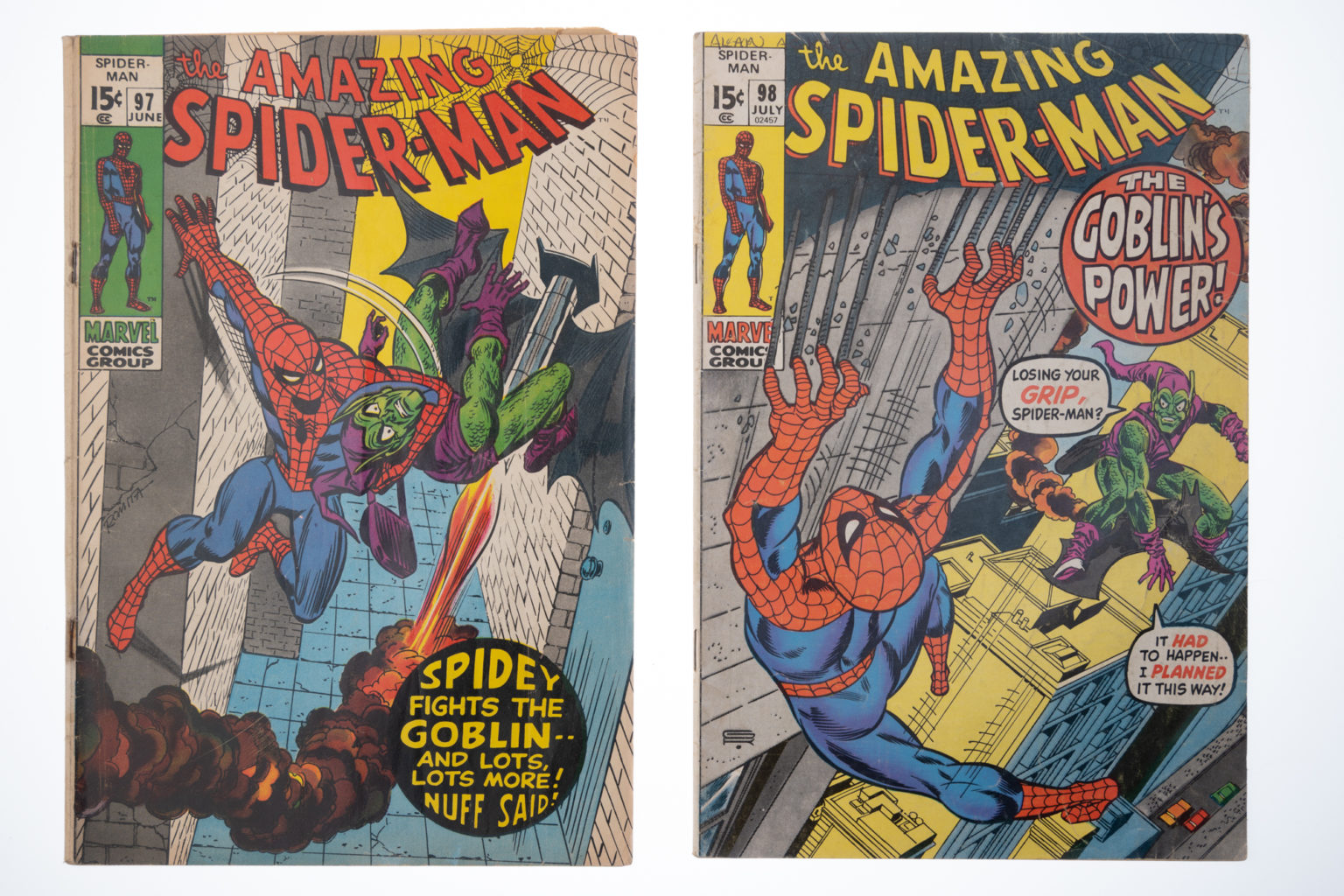 Sold – Amazing Spider-man # 97 & 98 – Buy – Collect – Sell