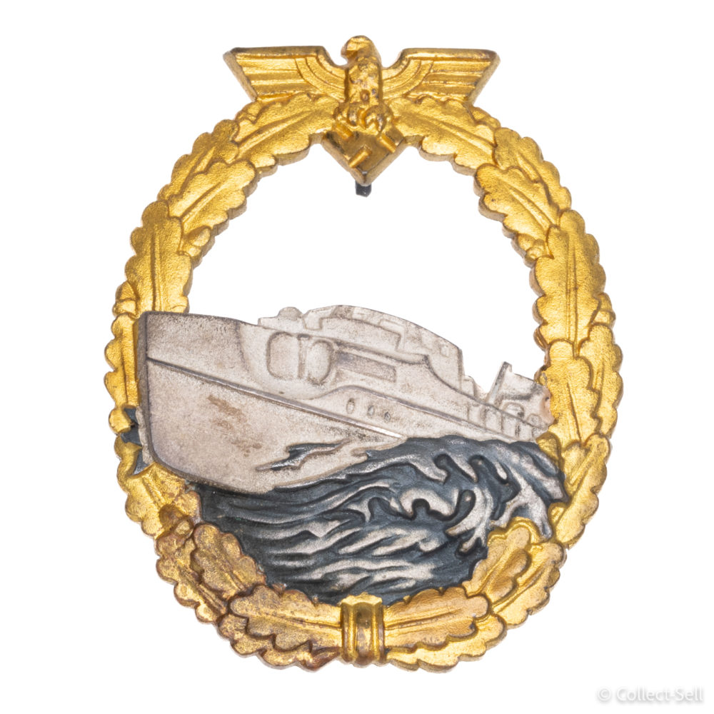 WW2 Third Reich Kriegsmarine E-Boat Badge