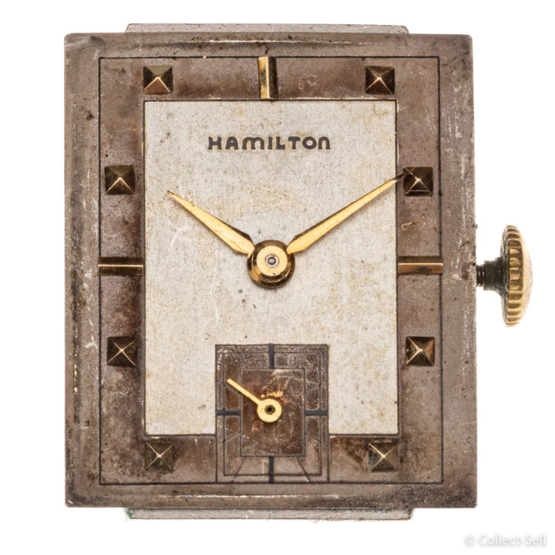 Hamilton 982M 19J Gordon 18K Wrist Watch