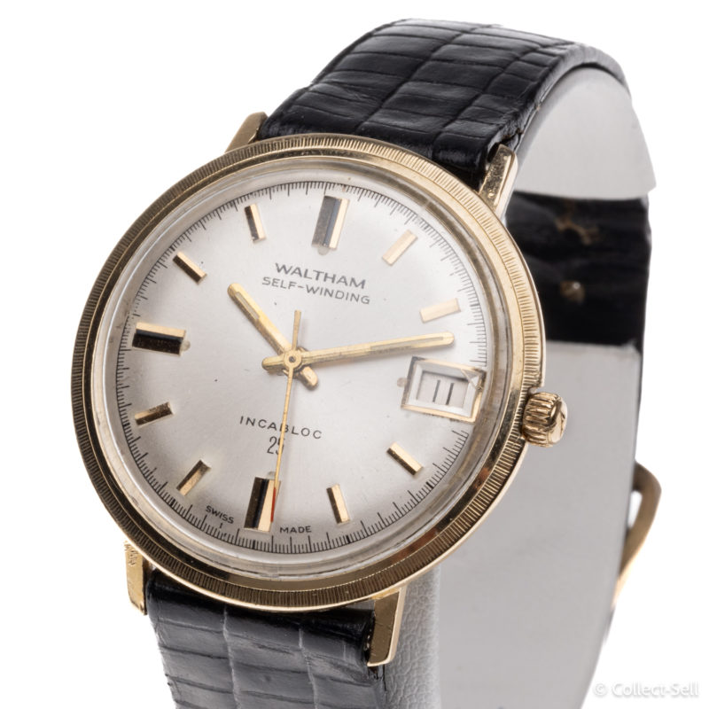 Waltham Self-Winding 14K Gold Mechanical Wrist Watch