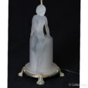 Aladdin Model G-77 Susie Electric Frosted Table Lamp