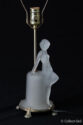 Aladdin Model G-77 Susie Electric Frosted Table Lamp