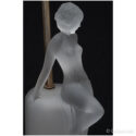 Aladdin Model G-77 Susie Electric Frosted Table Lamp