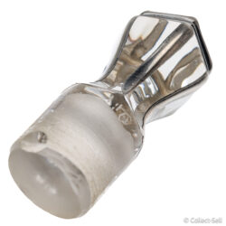 Antique Art Nouveau Silver Overlay Cruet stopper