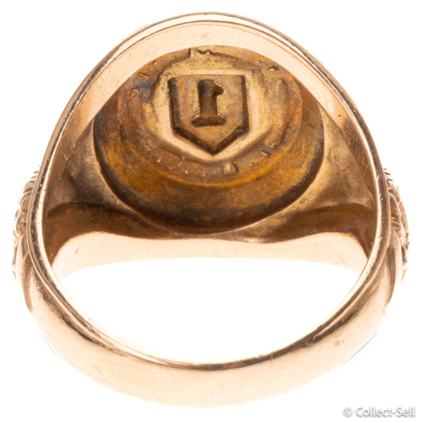 10K gold U.S. Army First Infantry Division ring size 8
